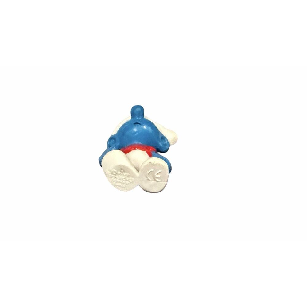 Smurfs 20402 Slouchy Smurf Smurfling Rare Vintage Figure Peyo PVC Toy Figurine - Picture 5 of 7